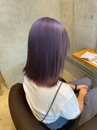 ミディアム TELA HAIR 研究学園所属・TELA HAIR 大倉　曜のヘアスタイル