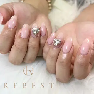 ネイル ❤️💛🩵京橋 痛ネイル⭐️3Dのネイルデザイン