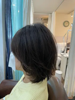 ミディアム 🌈elua yukaのヘアスタイル