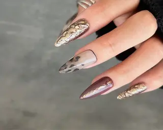 ネイル Ray. /綺麗目ニュアンスのネイルデザイン