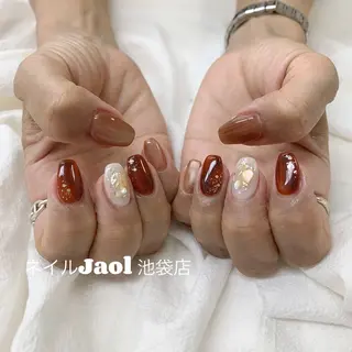 ミディアム nail jaol池袋店所属・ネイルJaol 池袋のネイルデザイン
