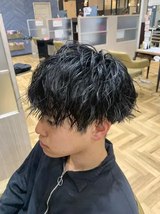 パーマ メンズ RAY+beauty 安藤優樹のヘアスタイル