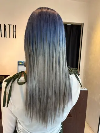 ロング EARTH長岡 🌼渡辺まい🌼のヘアスタイル