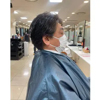 パーマ メンズ ラカリテ所属・渋谷 りなのヘアスタイル