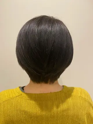 ショート カラー 艶髪🌿美髪 大塚礼乃【西荻窪】のヘアスタイル