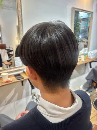 ショート パーマ メンズ カネコ ナナミのヘアスタイル