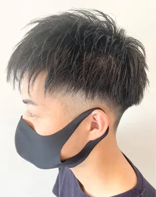 ショート メンズ FLAGS YAMATOのヘアスタイル