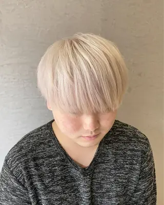 ショート カラー ヘアアレンジ メンズ GROW 秋葉原所属・池田 圭佑のヘアスタイル