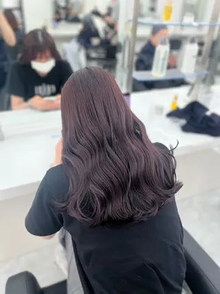 ロング カラー ヘアアレンジ 艶髪ハイトーン🫧 Kurehaのヘアスタイル