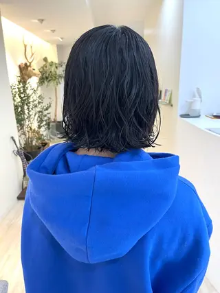 ショート パーマ Kuku所属・つぼみ/パーマ ／レイヤー／ボブのヘアスタイル