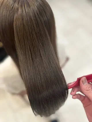 カラー メンズカット/ フェザーパーマ/げんのヘアスタイル