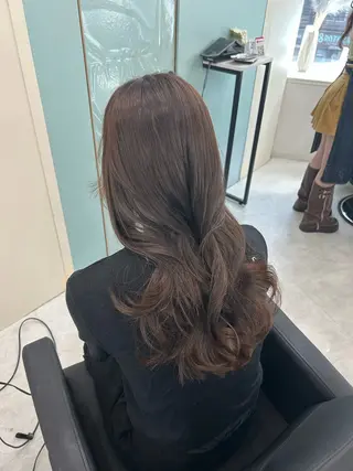 セミロング MAHO/透明感カラ ー/髪質改善🍒のヘアスタイル