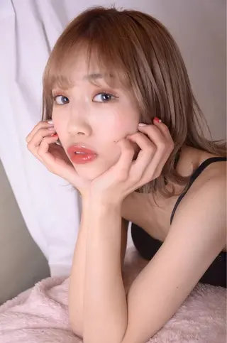 ミディアム カラー 稲田 全将のヘアスタイル