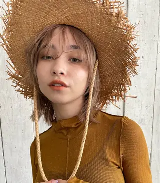 ミディアム カラー Kouta/似合わせ /パーマ/カラーのヘアスタイル