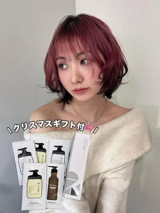 ショート レイヤーカット🐺 hina🩶のヘアスタイル
