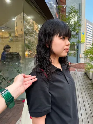 ミディアム パーマ Seeknext // Rukaのヘアスタイル