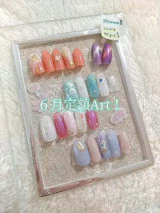 ネイル Nail leef《リーフ》所属・kahosan 𓆉のネイルデザイン