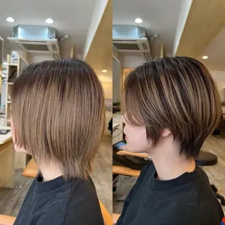 ショート 《放出》Forte マネージャー山根英明のヘアスタイル