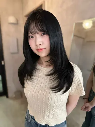 カラー 上野/韓国hair 🤍MOEKA🤍のヘアスタイル
