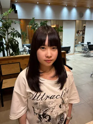 セミロング hair design Sola所属・SOLA /Shihoのヘアスタイル