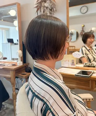 ショート Anree所属・ゆとり 茨木/大阪/パーマのヘアスタイル