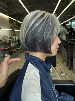 ショート レイヤーカット カシマハヤトのヘアスタイル