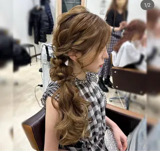 ロング G.O.A.T REVE所属・G.O.A.T ひまりのヘアスタイル