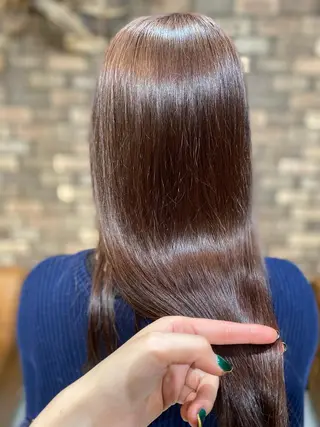 セミロング カラー .・.艶髪ヘアケア サカモト.・.のヘアスタイル
