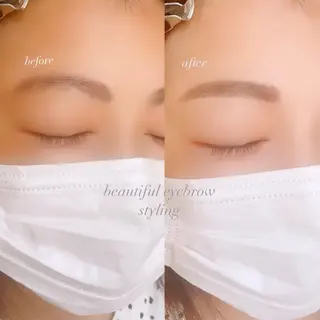 アイブロウ 片桐 星のマツエク・マツパデザイン