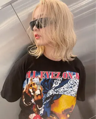 ミディアム カラー Miharu ྀིのヘアスタイル