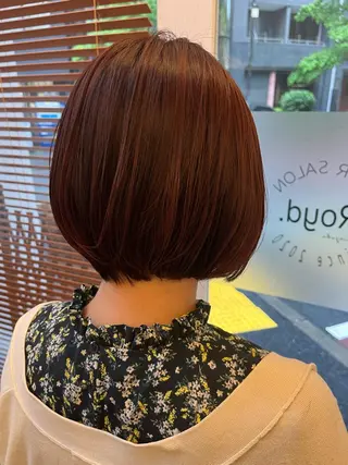 ショート カラー 代表　土屋ヒロユキ ショートカットのヘアスタイル