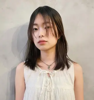 ミディアム tete nico所属・似合わせ/ヘアカラー nanami🌸のヘアスタイル