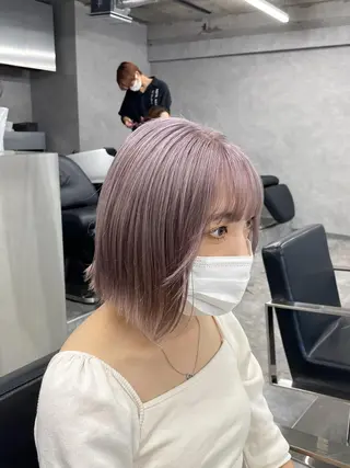 ショート カラー パーマ ヘアアレンジ メンズ キッズ ネイル マツエク・マツパ アイブロウ GO TODAY SHAiRE SALON所属・大人スタイル 太田のヘアスタイル