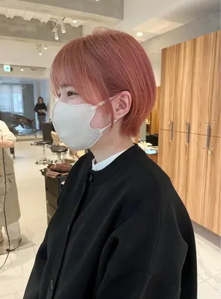 ショート カラー ボブ/まつ毛パーマ 🫧kaede🫧のマツエク・マツパデザイン