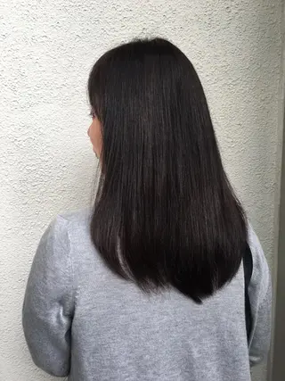 ロング カラー ラブーケ中川中島店 クラタチカコのヘアスタイル