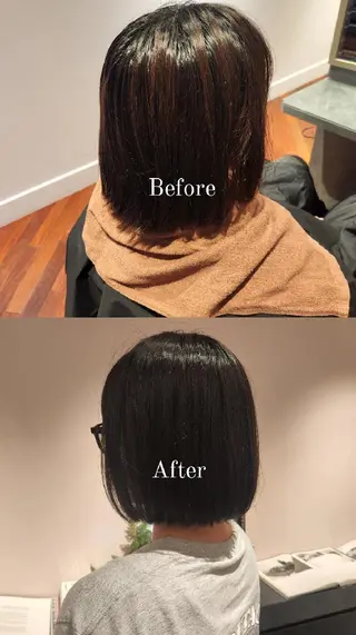 ショート カラー ✨ボブカット✨ 小田　なつめのヘアスタイル