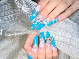 ネイル 🎀ネイルサロン エクラYUI🎀のネイルデザイン