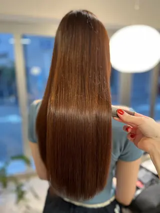 ロング bleach所属・池田 寿子のヘアスタイル