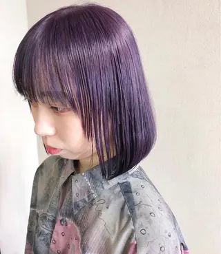 ショート カラー est hair &beautyのヘアスタイル