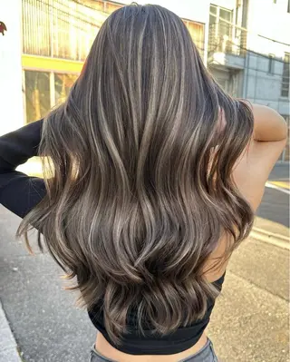 ロング カラー 💖韓国風💖 レイヤー/LISAのヘアスタイル