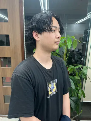 ショート パーマ メンズ メンズパーマの達人 /タカシマ　ダイスケのヘアスタイル