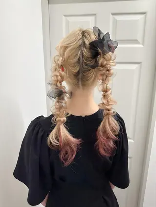 カラー ヘアアレンジ autre所属・大久保 ひでなりのヘアスタイル