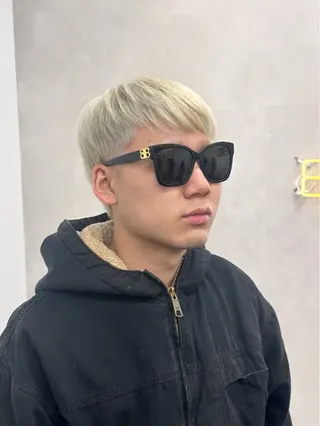 ショート カラー GARTE所属・ゲンキ/ボブ /レイヤーカットのヘアスタイル