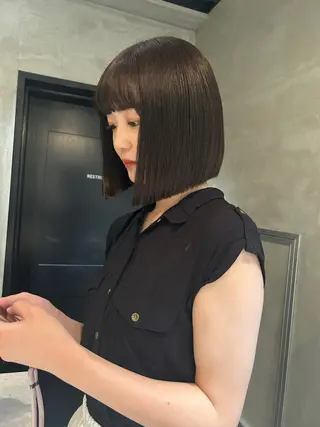 ミディアム カラー デザインカラー❤︎ イシイレイのヘアスタイル