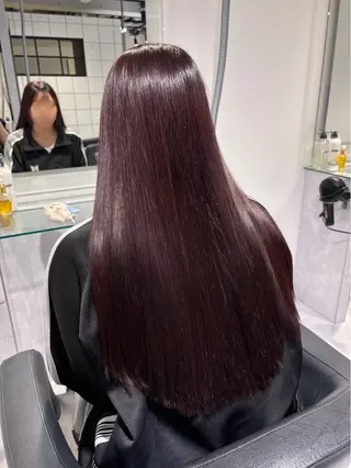 ロング カラー トレンド暖色🍑カジ ュアルヘアjunyaのヘアスタイル