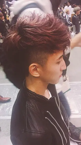 メンズ 西川 仁のヘアスタイル