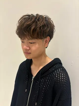 ショート メンズ Cashe’e MAENOHETA所属・宇陀 誠のヘアスタイル