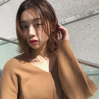 ミディアム 冨木 雄斗のヘアスタイル