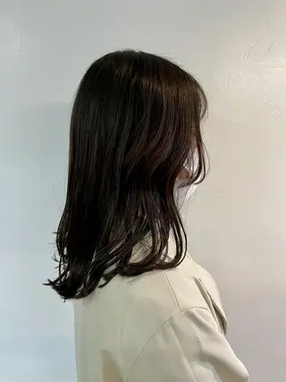 ミディアム ボブ/髪質改善/ soiナカジママドリのヘアスタイル