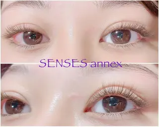 マツエク・マツパ SENSES_ WAKAのマツエク・マツパデザイン